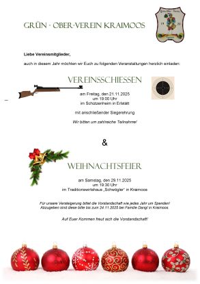 Einladung_VS&WF_2025, © ©Grün-Ober-Verein Kraimoos Einladung_VS&WF_2025, © ©Grün-Ober-Verein Kraimoos