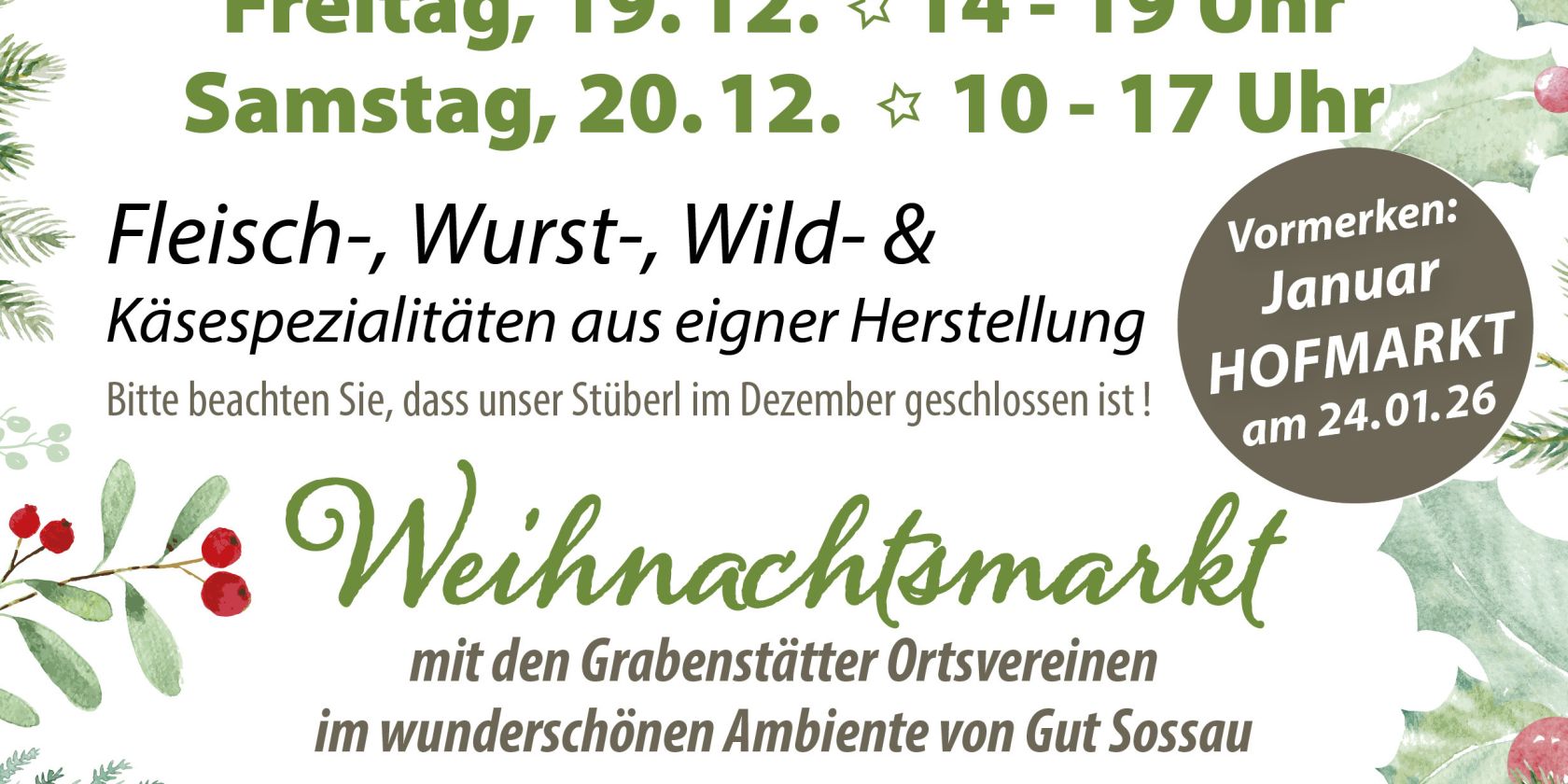 A4_FlyerDez_Seite_1, © ©Gut Sossau A4_FlyerDez_Seite_1, © ©Gut Sossau