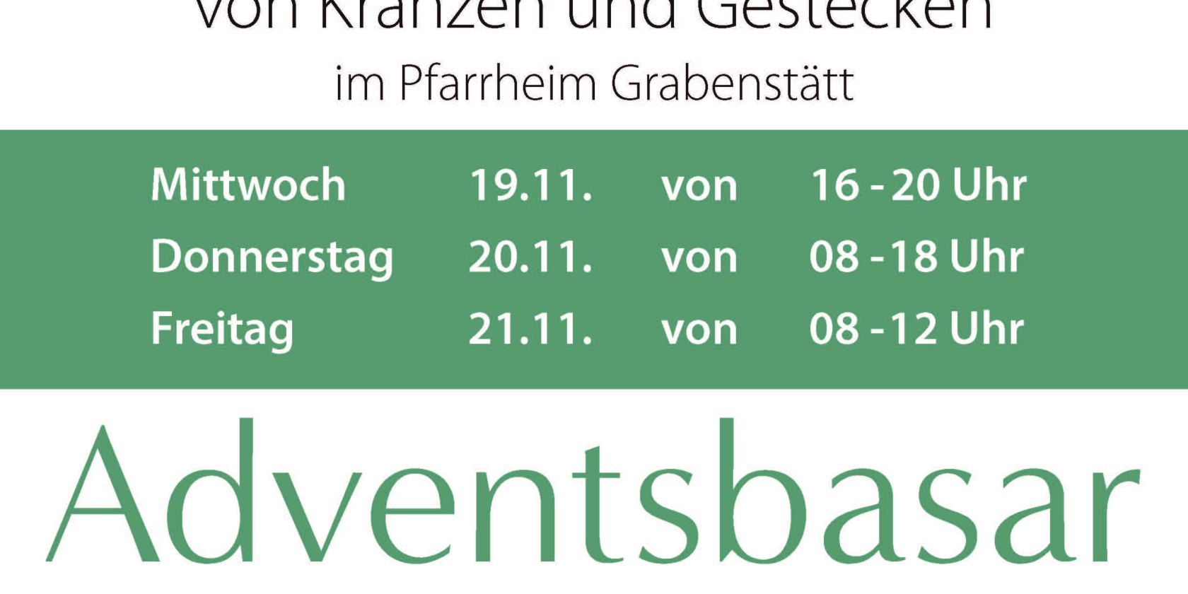 Adventsbasar, © ©Frauengemeinschaft Grabenstätt Adventsbasar, © ©Frauengemeinschaft Grabenstätt