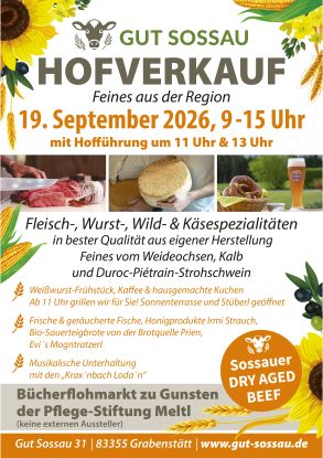 Gut Sossau: Hofverkauf  - Feines aus der Region -