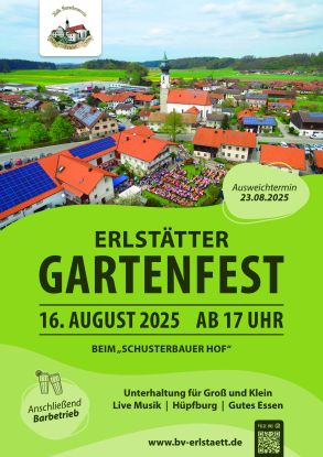 Burschenverein Erlstätt: Gartenfest, © ©Burschenverein Erlstätt