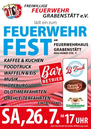 FFW Grabenstätt-Fest 26.07, © FFW Grabenstätt