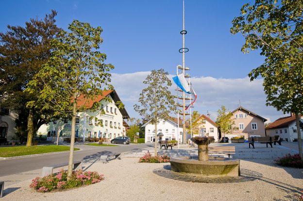 Marktplatz Grabenstätt  Peter Biller, © Peter Biller