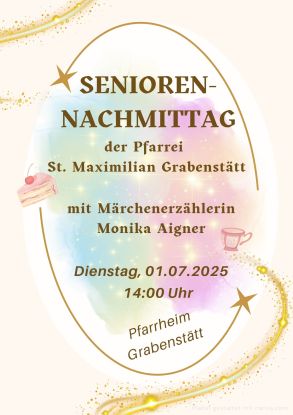 01.07.2025_Seniorennachmittag, © Pfarrei Grabenstätt