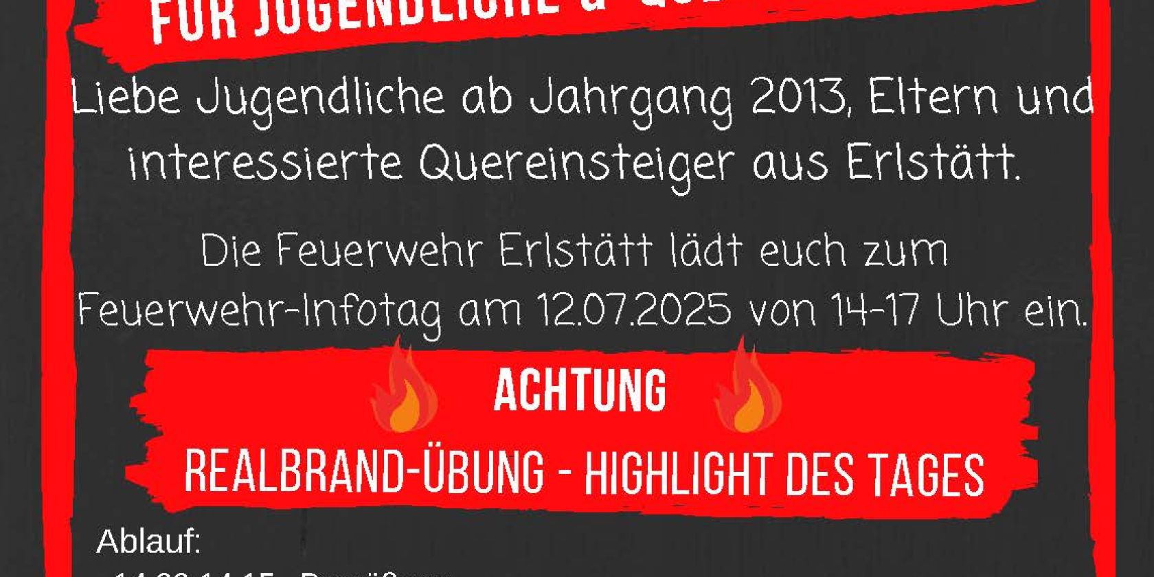 Feuerwehr-Infotag 12.07.2025, © FFW Erlstätt