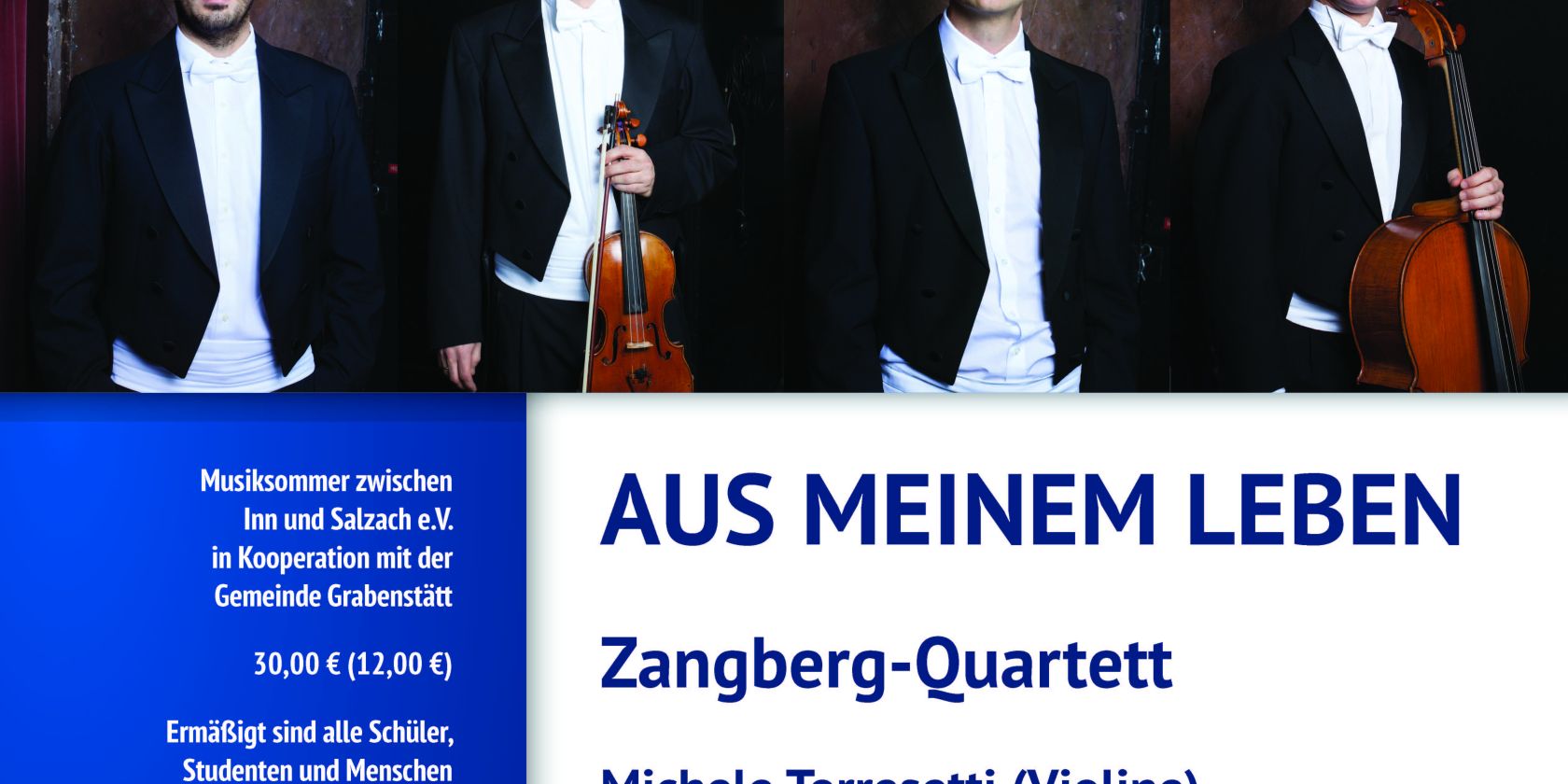 Plakat Musiksommerkonzert Grabenstätt 17.05.2025 - A2, © ©Tourist-Information