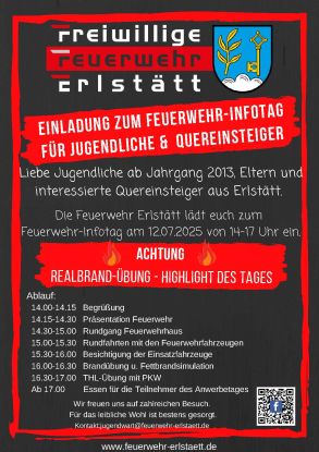 Feuerwehr-Infotag 12.07.2025, © FFW Erlstätt